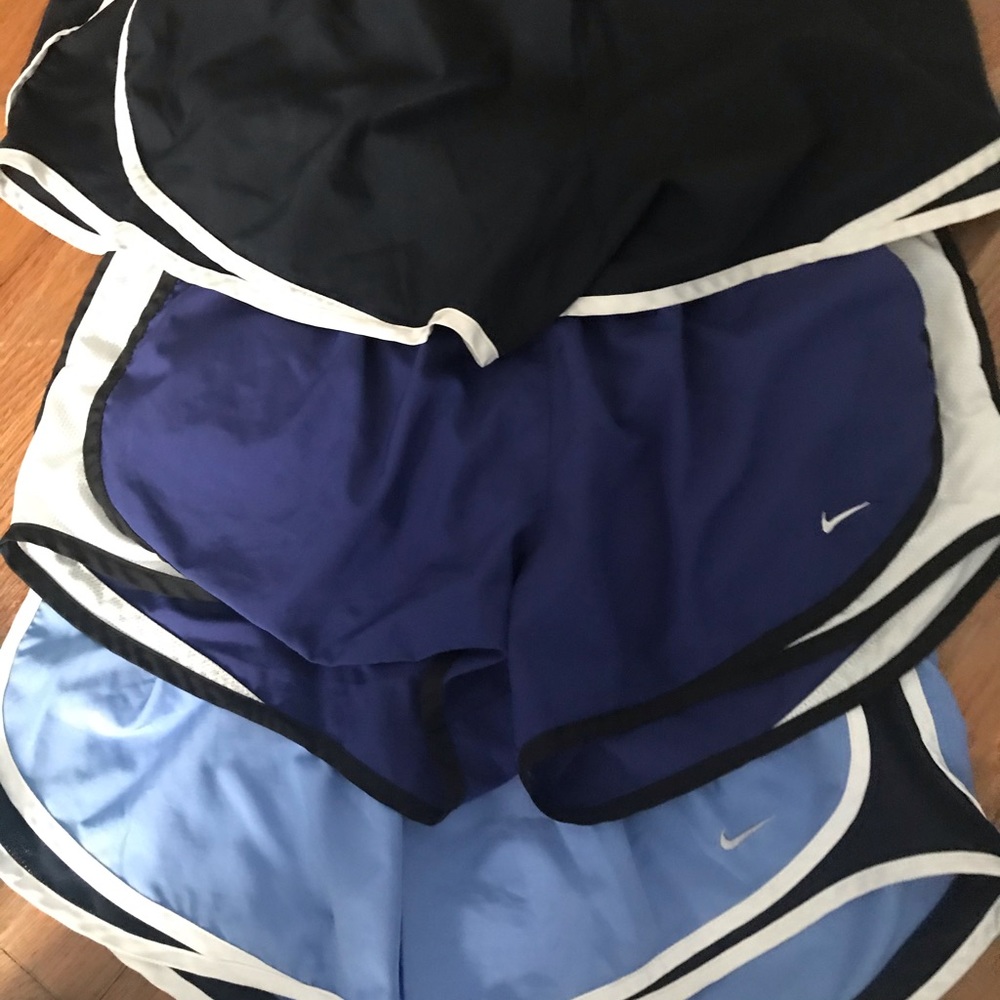 Lot of 3 pairs NIKE running shorts